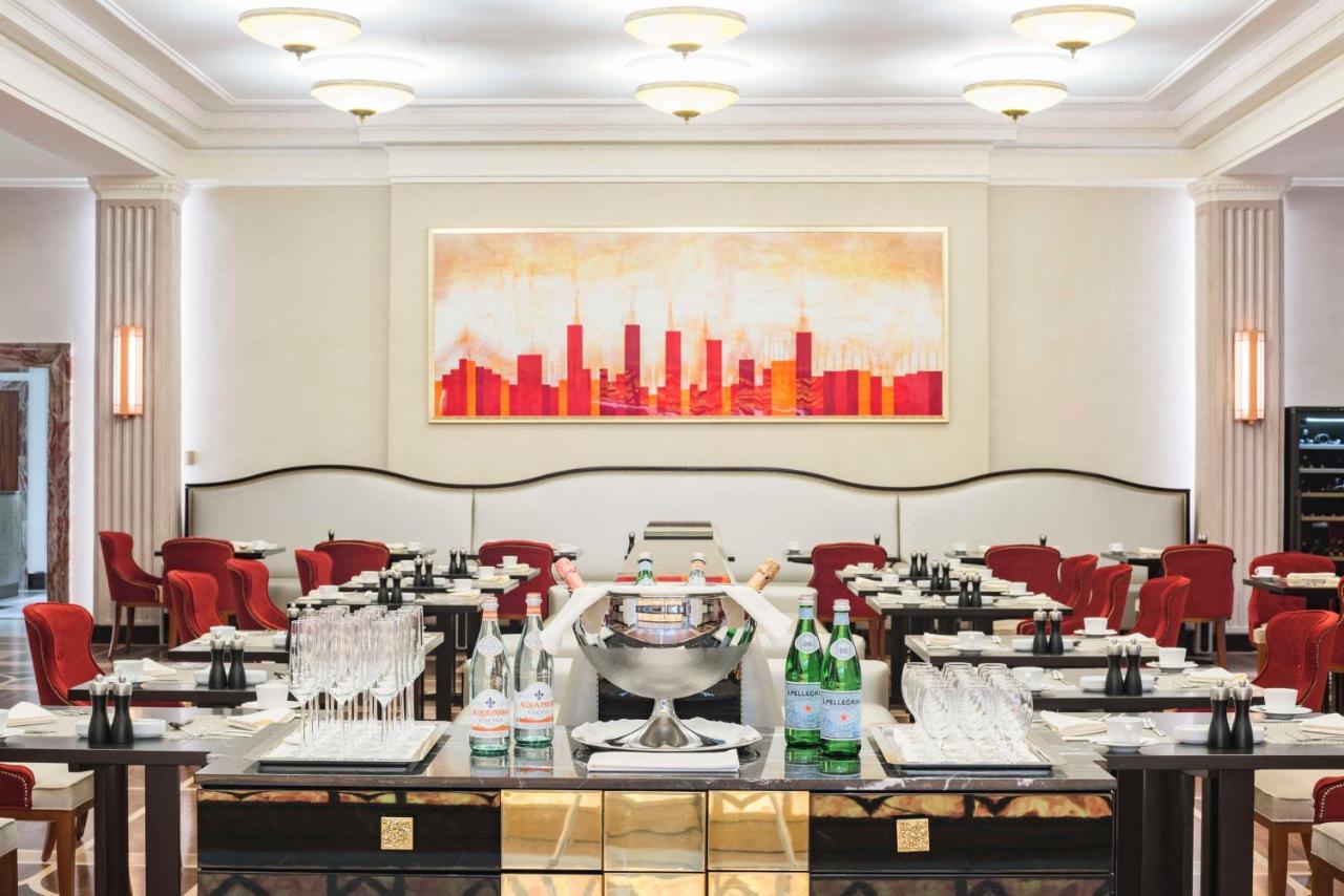 แกรนด์ โฮเต็ล เคมปินสกี้ ริกา Hotel รีกา ภายนอก รูปภาพ The restaurant